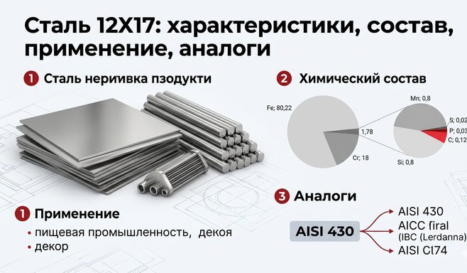 Сталь 12Х17