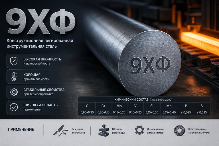 Сталь 9хф